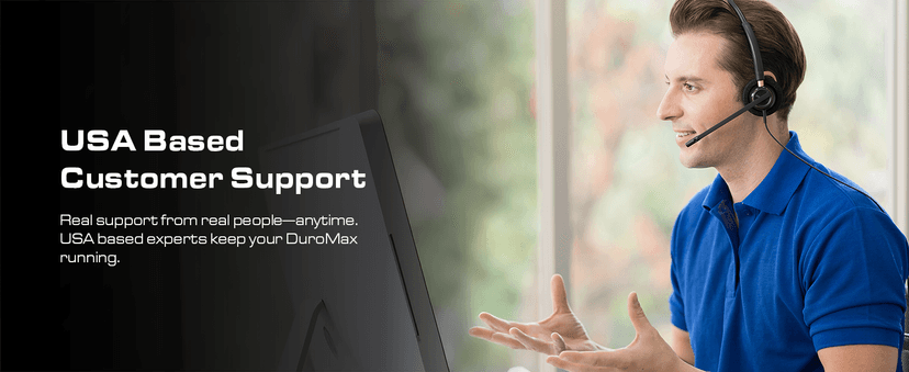 DuroMax XP13000HX Dual Fuel Portable Generator - 13000 Watt Gas or Propane Powered - Electric Start w/ CO Alert, 50 State Approved, Blue