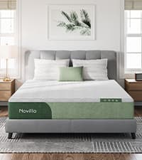 Novilla Full Size Mattress, 8-Inch Gel Memory Foam Mattress for Pressure Relief, Enhanced Support & Plush Comfort, Full Bed in a Box, Bliss