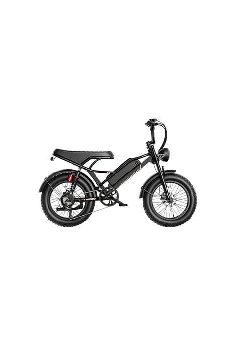 Jasion EB5 Electric Bike for Adults with Peak 500W Brushless Motor, 40Miles 20MPH Commuting Electric Mountain Bike with 360Wh Removable Battery, 7-Speed, 26" Tires and Front Fork Suspension