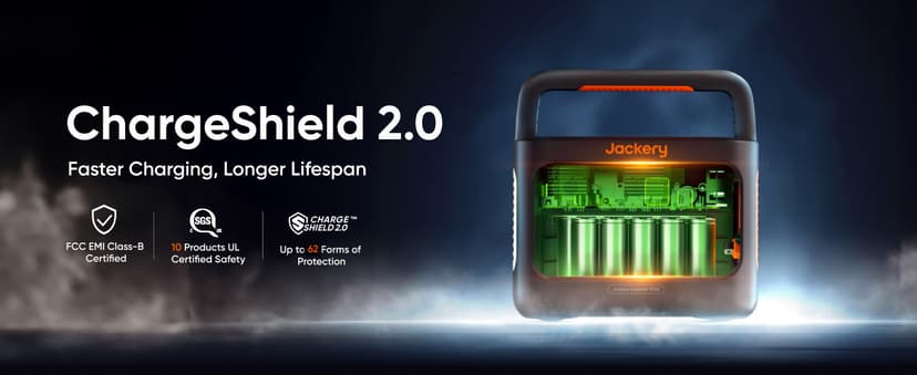 Jackery Solar Generator 1000 v2 with 200W Solar Panel,1070Wh Portable Power Station LiFePO4 Battery,1500W AC/100W USB-C Output, 1Hr Fast Charge for Outdoor,Off-Grid Living,RV,Emergency