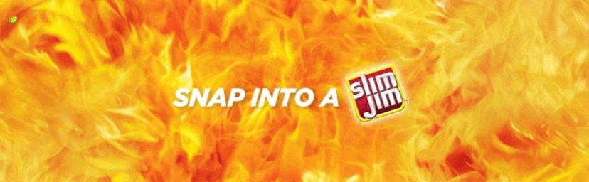 Slim Jim Smoked Meat Sticks, Original Flavor, 6g Protein Per Serving, Snack Size, Lunchbox Snack, 0.28 oz. (46 Count)