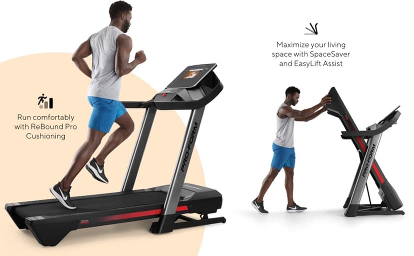 ProForm Pro Treadmills: Smart Treadmills for Walking and Running with SpaceSaver Design