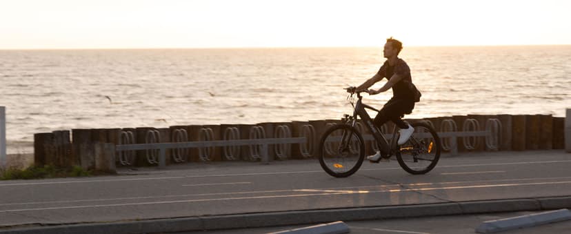 Core Electric Bike for Adults - Peak 1000W Brushless Motor Ebike, 468&500Wh Removable Built in Battery 26&27.5X2.1 Tire Step Over Bicycle with 7 Speed, Commute E Bikes