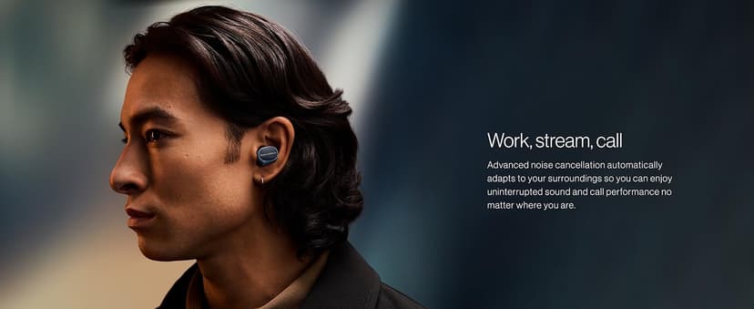 Bowers & Wilkins Pi8 Wireless Earbuds (Midnight Blue), in-Ear Bluetooth Earphones with Qualcomm Chipset & aptX Lossless, Active Noise Cancelling Earbuds, 3 Built-in Mics, 15-Min Quick Charging