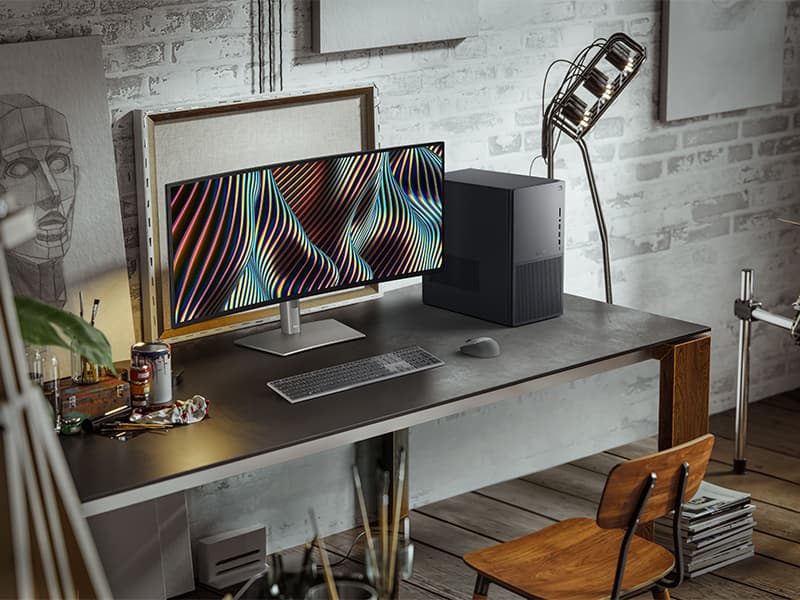 Dell XPS 8960 Desktop - 14th Generation Intel Core i7-14700 Processor, 32GB DDR5 RAM, 1TB SSD, Intel UHD 770 Graphics, Windows 11 Home, Onsite & Migrate Service - Black