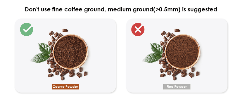 Espresso Coffee Machine Cappuccino Latte Maker 3.5 Bar 1-4 Cup with Steam Milk Frother, Black