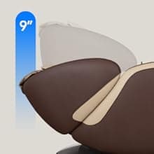 Osaki OS-Champ | Cream & Taupe | 2 Stages Zero Gravity | 18 Air Bag Full-Body Massage Chair | Lumbar Heating | Foot & Calf | 5 Auto Massage Programs | Bluetooth Speaker | Space Saving | Polypropylene