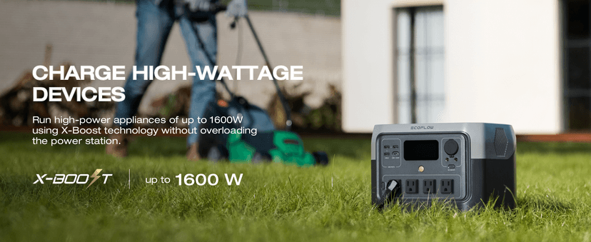 EF ECOFLOW Portable Power Station RIVER 2 Pro, 768Wh LiFePO4 Battery, 70 Min Fast Charging, 4X800W AC Outlets, Solar Generator for Outdoor Camping/RVs/Home Use