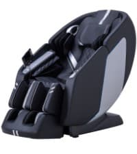 MassaMAX MT339 4D Massage Chair, Full Body Shiatsu Recliner with Electric Extendable Footrest, Zero Gravity, SL Track, Deep Yoga Stretch, 15 Modes, Foot Rollers, and Heating (Space White)