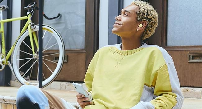 Sony WF-C510 Truly Wireless in-Ear Bluetooth Earbud Headphones with up to 22-Hour Battery, Multipoint-Connection, Mic and IPX4 Water Resistance, Black- New