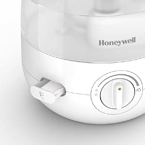 Honeywell Mini Cool Mist humidifier, Easy to Fill and Clean, humidifier for small Bedroom, Kids Rooms, or office. Ultra Quiet Operation and Auto Shut-Off - White, HUL525W