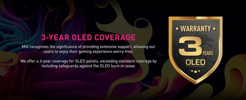 MSI MAG 271QP QD-OLED X24 27-inch 2560 x 1440 (QHD) Gaming Monitor, 240Hz, Adaptive-Synch, HDMI, DisplayPort, VESA Mountable, Tilt, Height Adjustable, Speaker, 0.03ms, Black