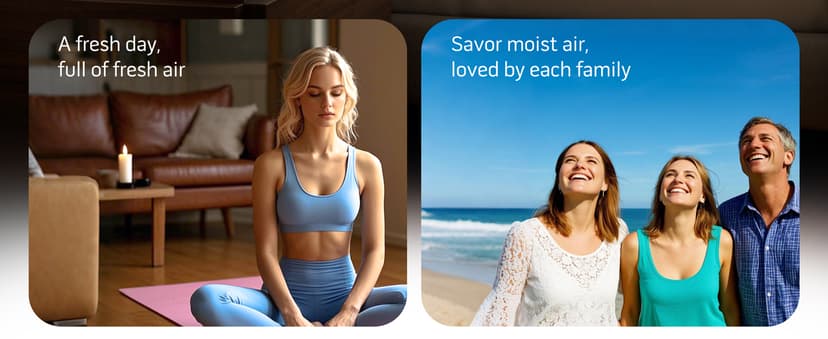 MegaWise Cool Mist Humidifiers, 3.5L Top Refill Ultrasonic humidifier for Bedroom, Baby Room, Office