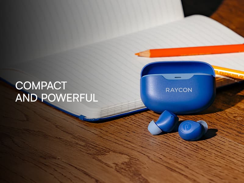 Raycon Everyday Earbuds (2024 Edition) - Bluetooth True Wireless in-Ear Buds with 32 Hours Playtime, Multpoint Technology, Extreme Comfort, and Active Noise Cancellation (Carbon Black)