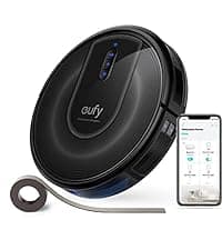 eufy Renewed RoboVac G30 Verge, Robot Vacuum with Home Mapping, 2000Pa Suction, Wi-Fi, Boundary Strips, for Carpets and Hard Floors (Renewed)