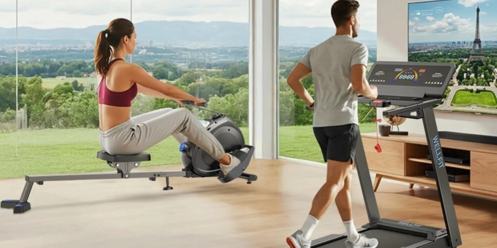 Practice with WELLFIT Treadmill. Practice with WELLFIT Treadmill.