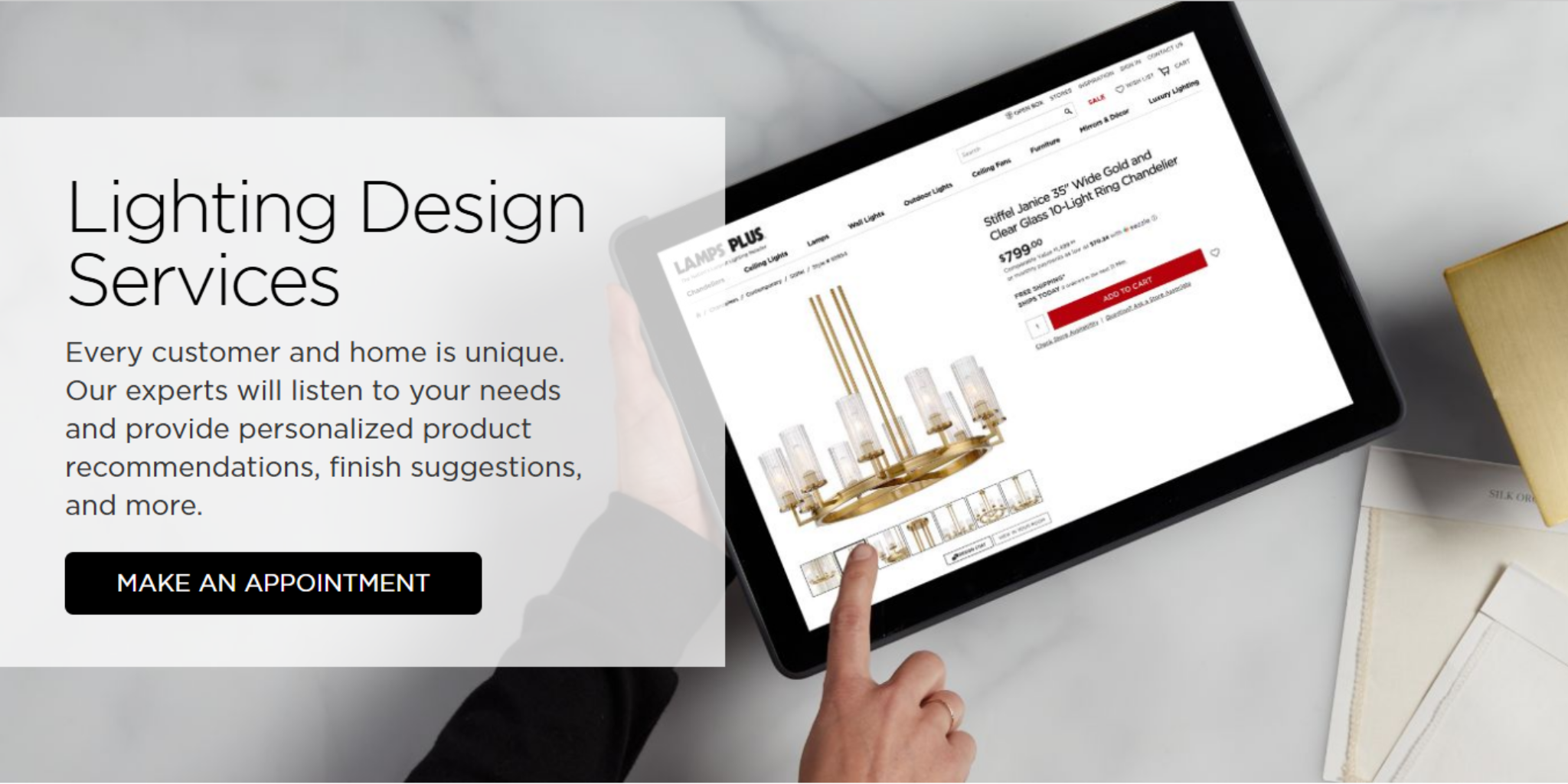 Lamps Plus Design Service