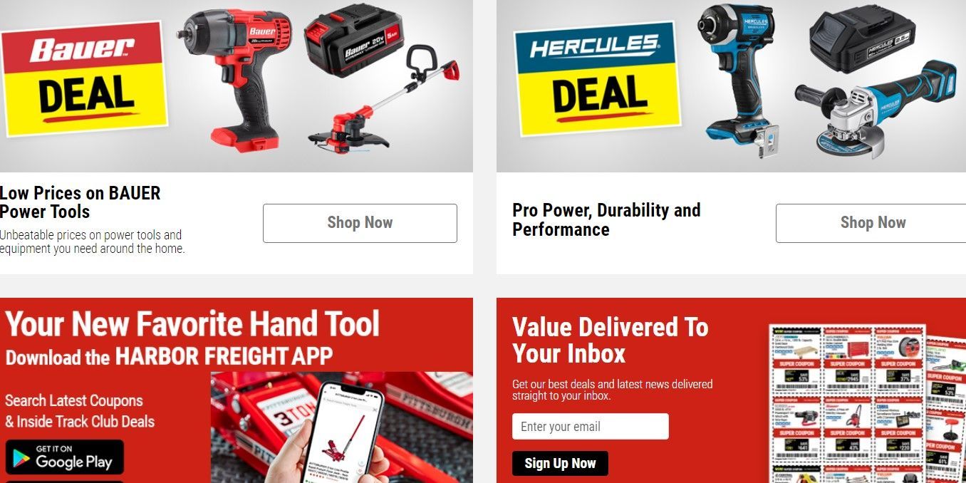 harbor freight price match