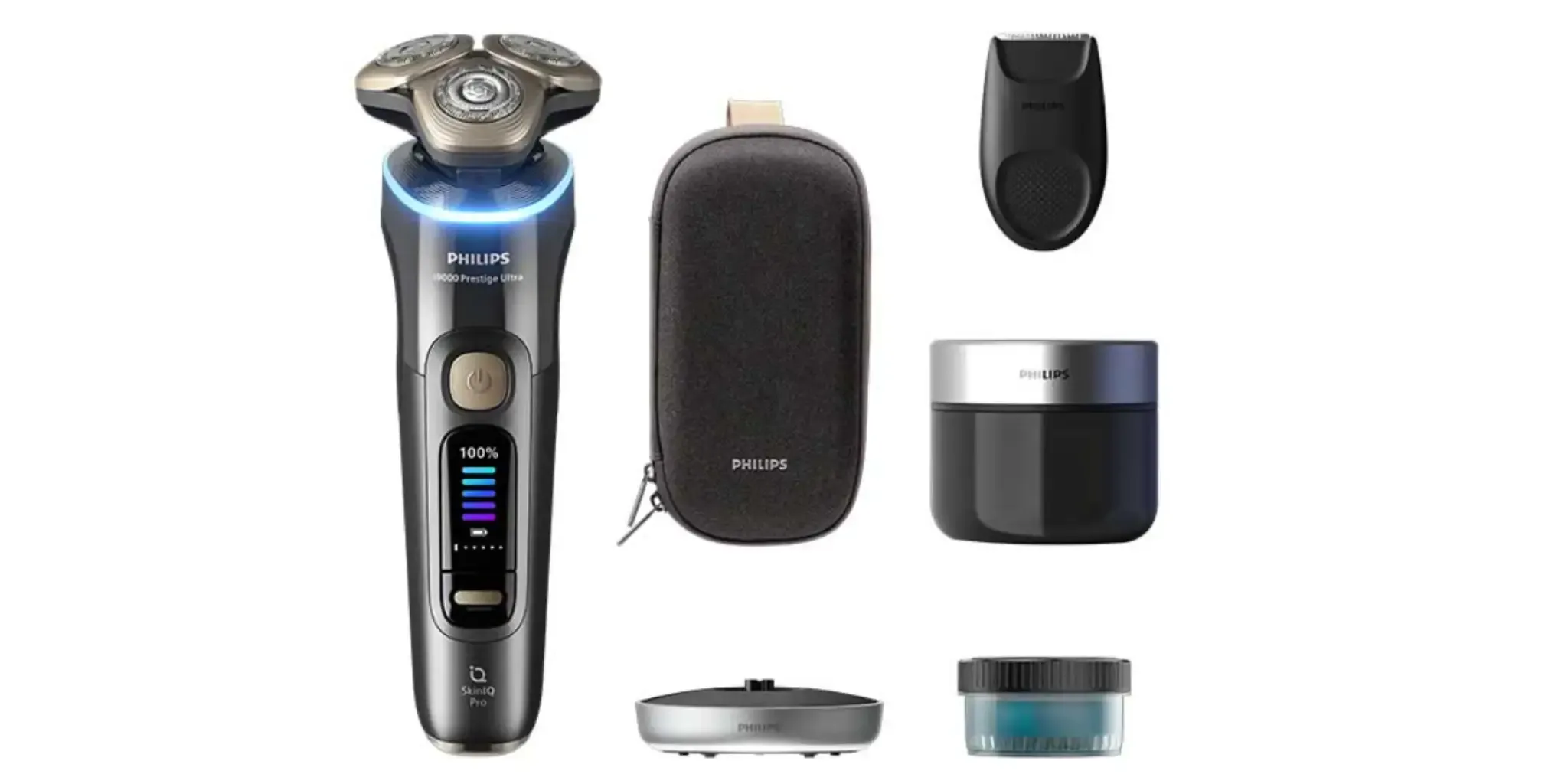 Philips Norelco i9000 Prestige Ultra Shaver Accessories (Image: Philips)
