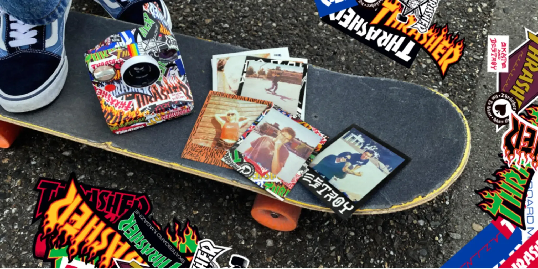 Polaroid x Thrasher