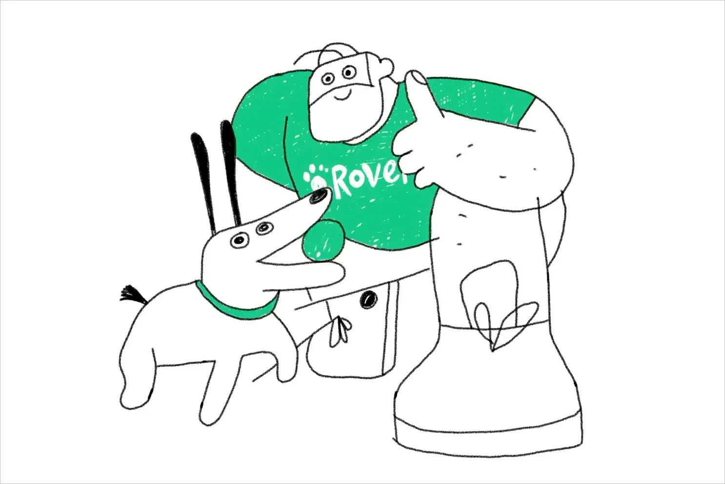 a rover drawing