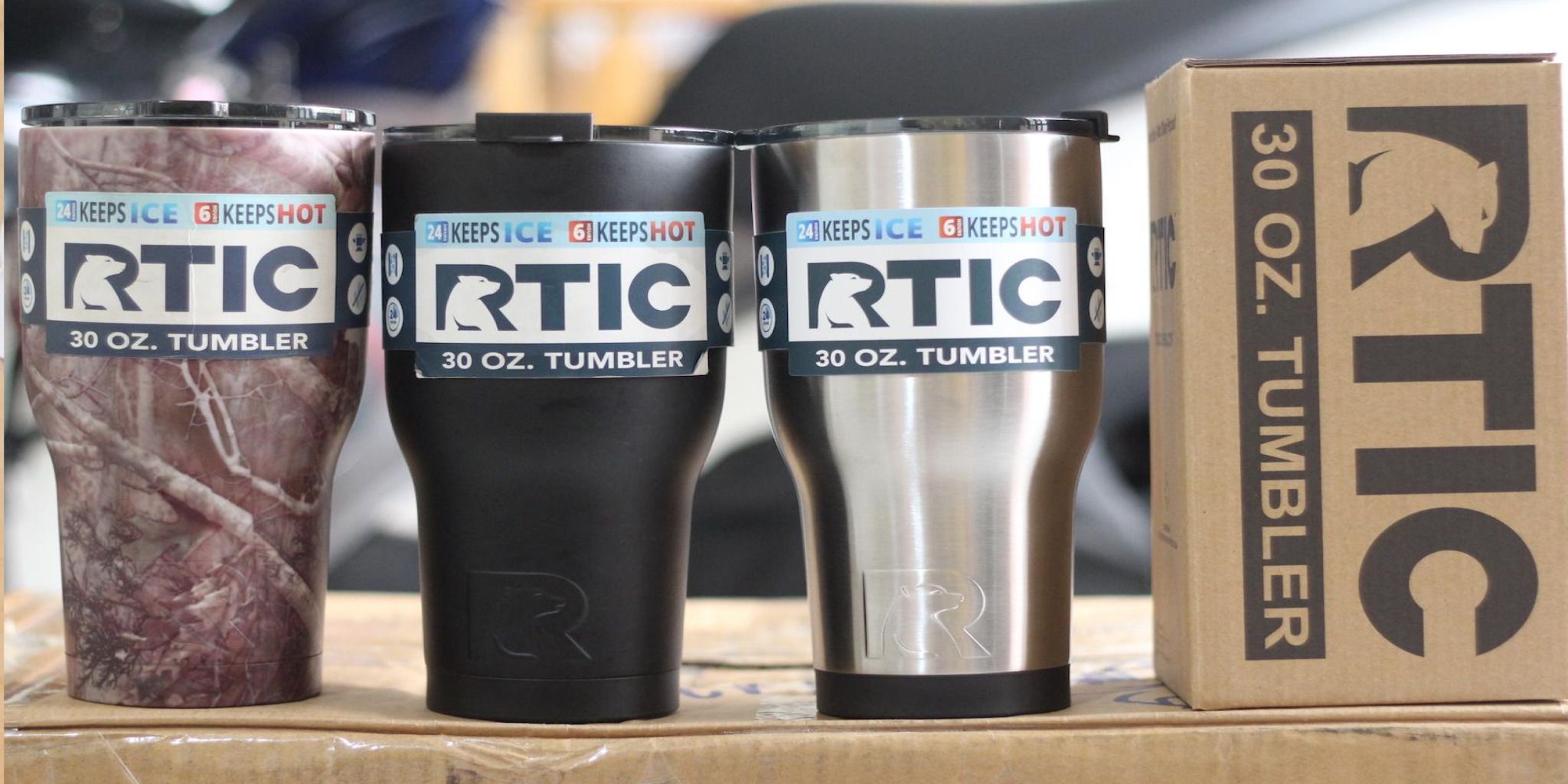 RTIC double wall insulated choose color plus engraving option