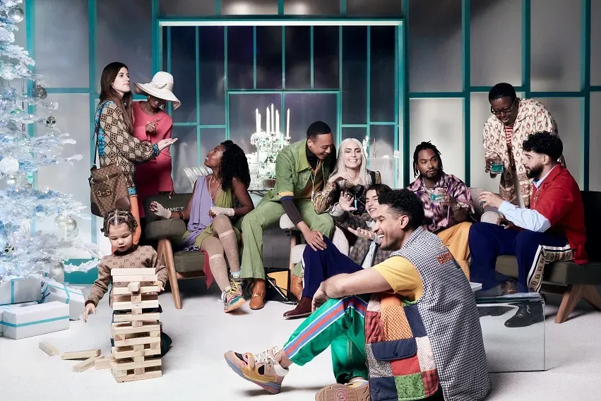Selfridges Futuristic Christmas Campaign.