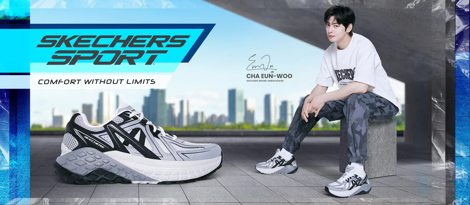 A skecher poster