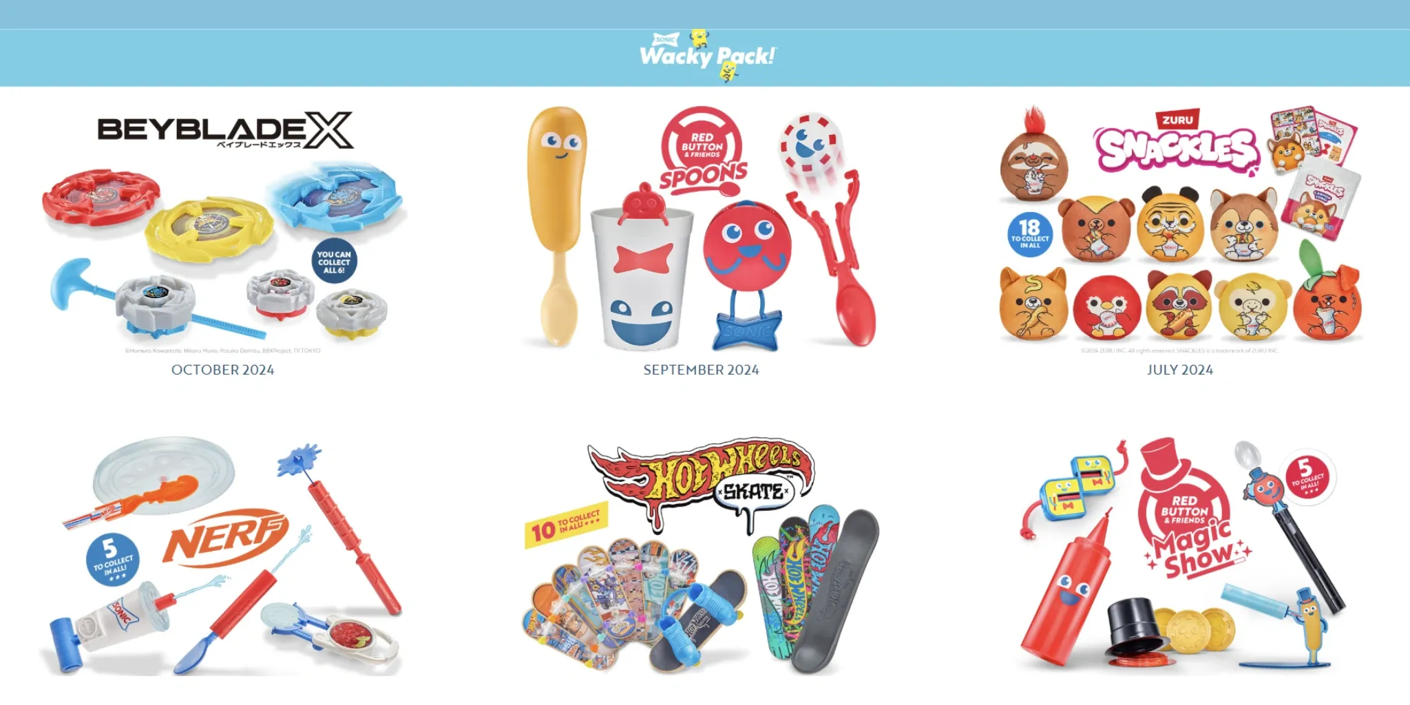 Sonic Wacky Pack presents.