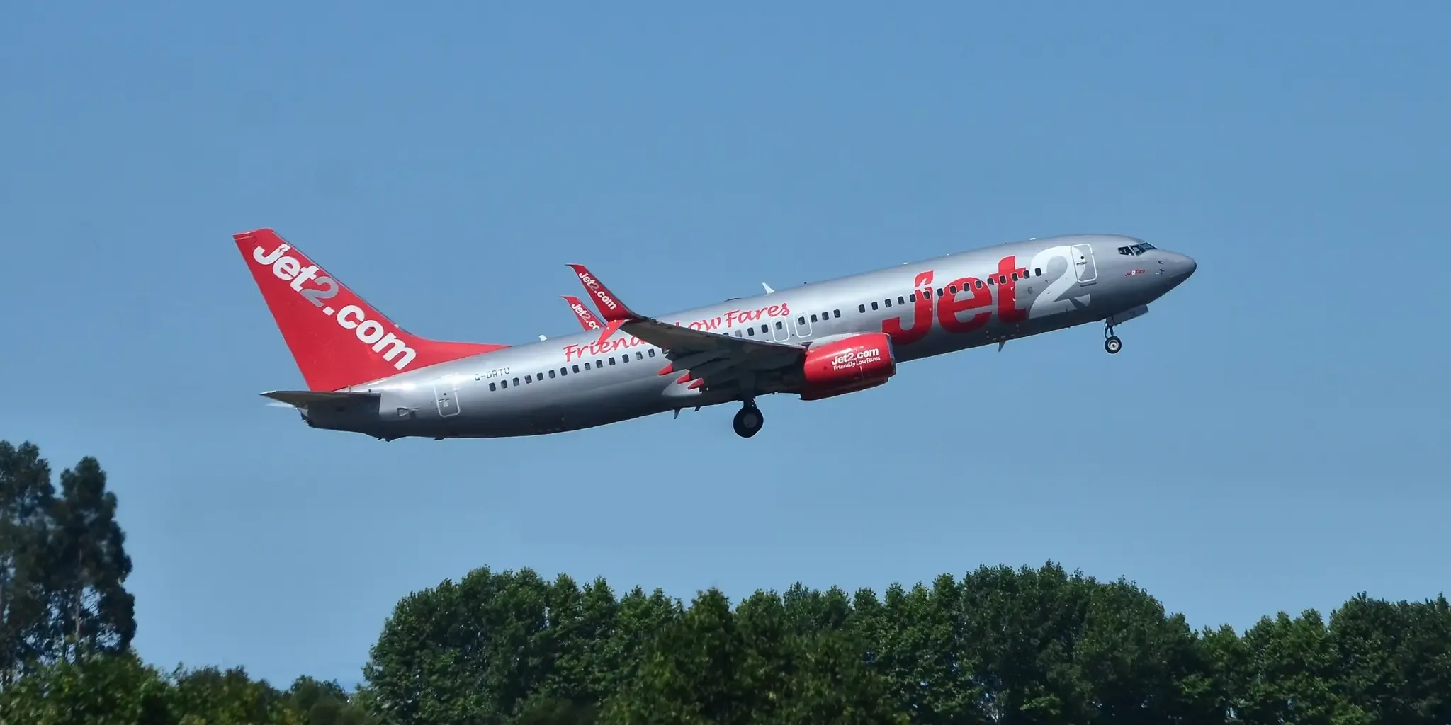 Jet2 airplane taking off