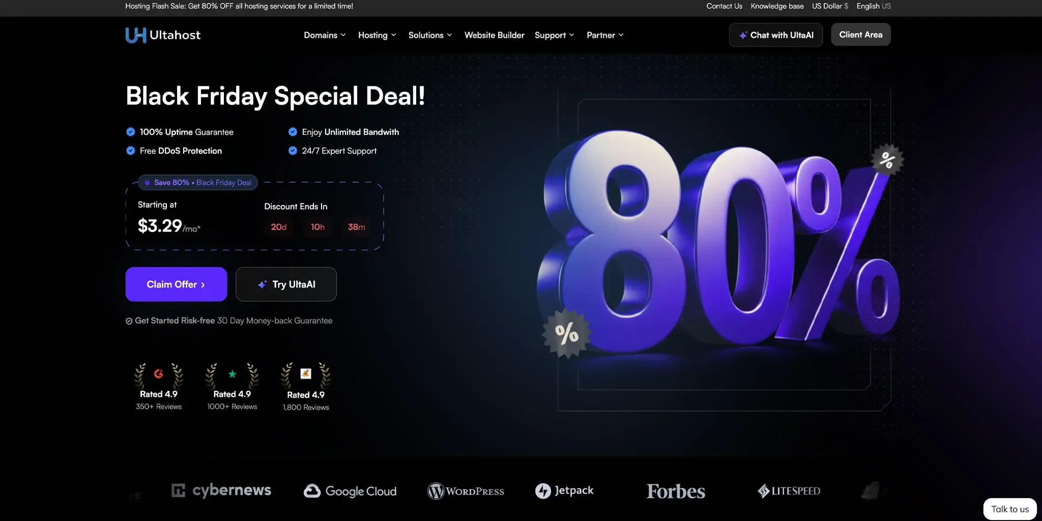 UltaHost.com Promo Codes for June 2026