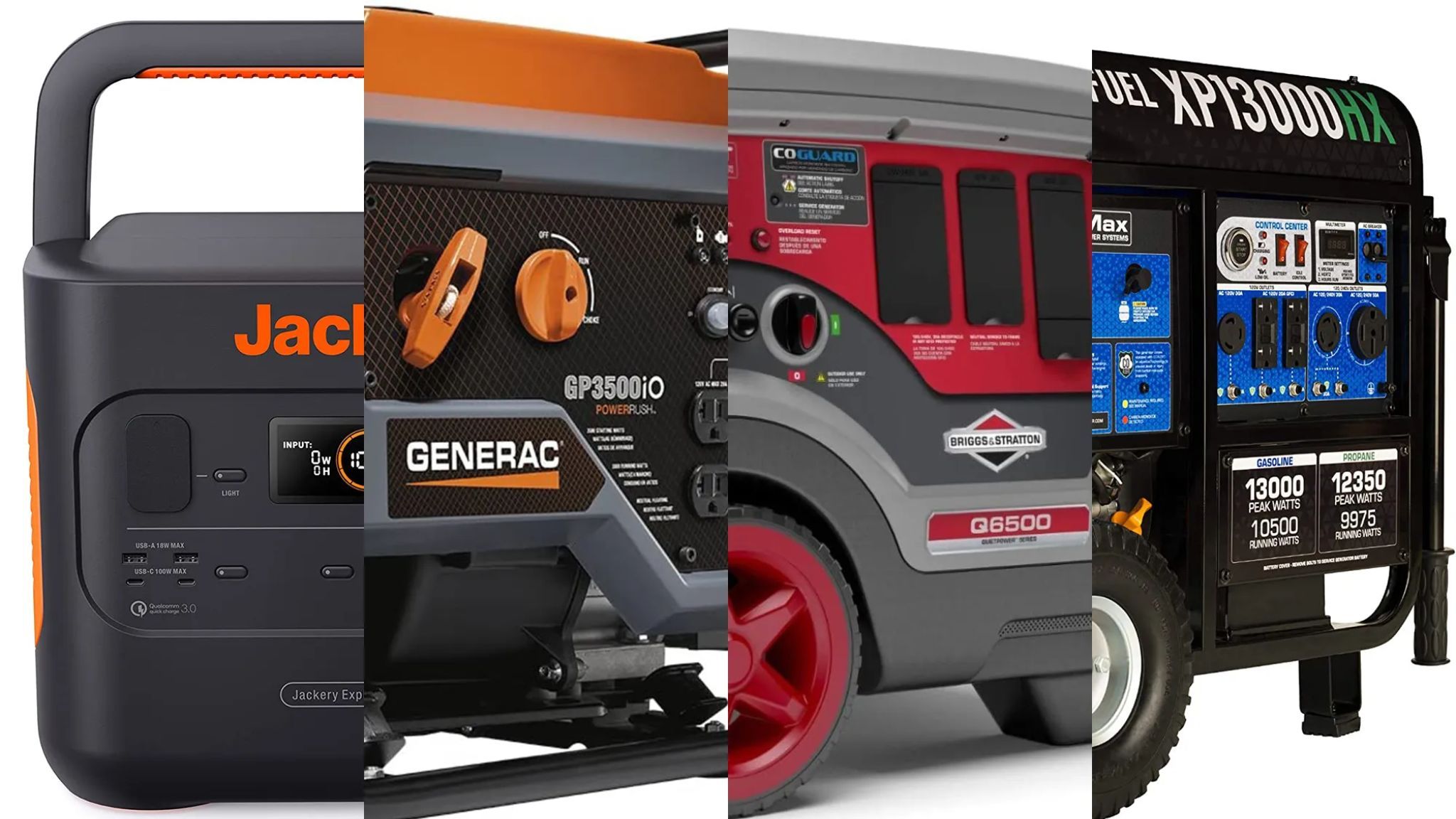 Quiet, Fuel-Efficient Inverter Generators for Camping and Home Backup
