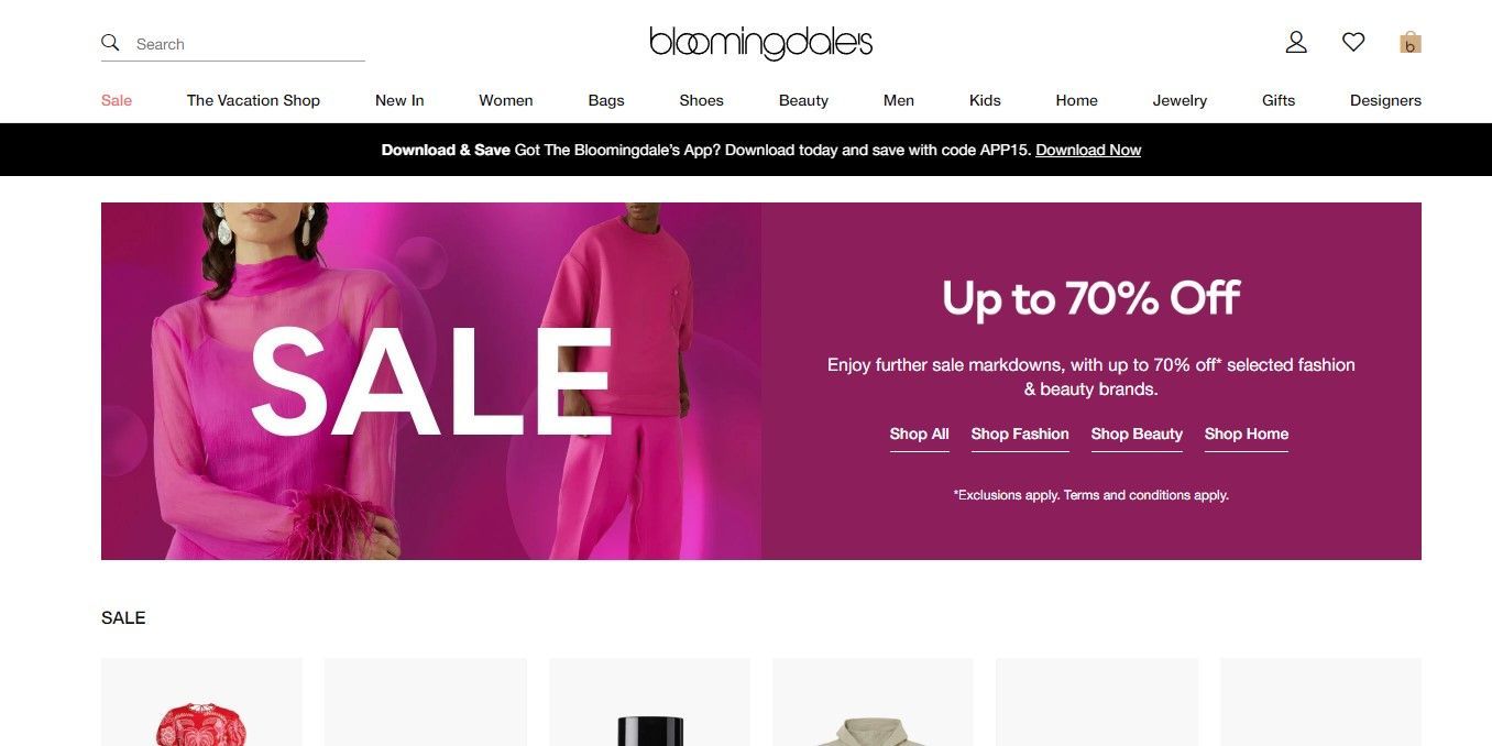 Does Bloomingdale’s Price Match?
