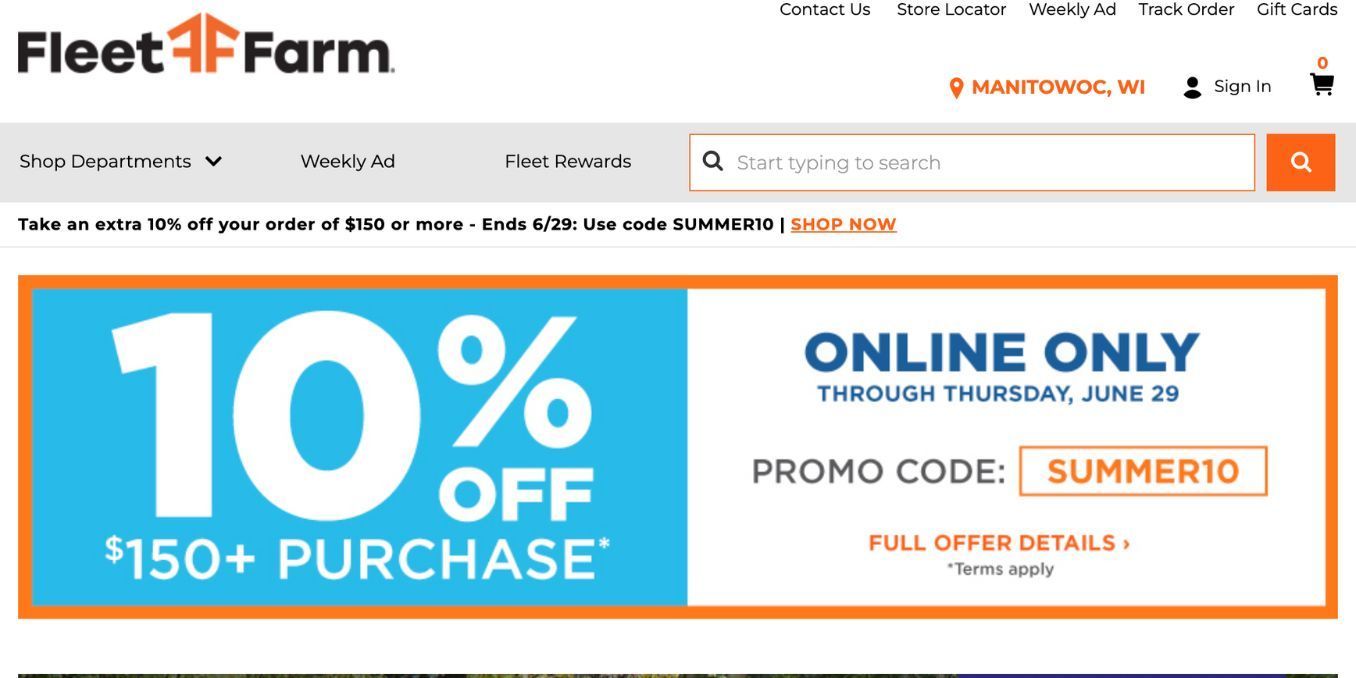 Does Fleet Farm Price Match?